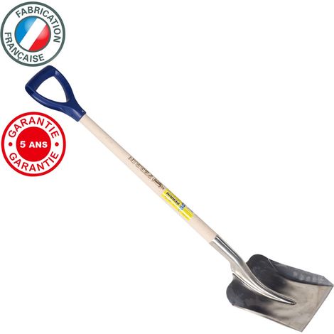 OUTILS PERRIN Pelle à neige auto alu manche 0,68 m poignée plastique, outil pour le déneigement