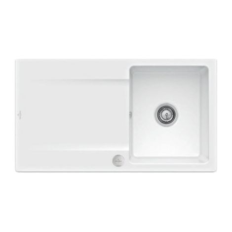 Villeroy & Boch 33352FKG SP Siluet 50 plat 880x490 mm Exc-Garniture (1/2)