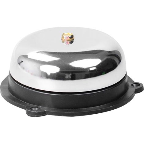 Bague électrique 2 pouces, type frappe intérieure, sans étincelle, acier inoxydable, sonnerie 220V pour maison, école, usine (1/5)