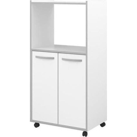 OSLO Desserte de cuisine L 60cm Blanc (1/5)
