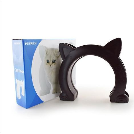 marron L Porte De Chat Porte De Chat Intrieure Porte De Chat Pour Porte Intrieure, Portes Pour Chat, Minou Et Minou (1/5)