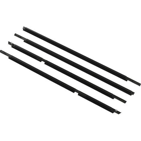 4PCS Garniture de joint de vitre extérieure 6816335030 Moulure d'étanchéité de porte Adapté à 4Runner 2003-2009 (1/5)