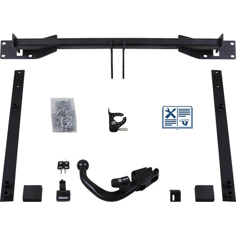 Attelage - Mercedes-Benz CLASSE E - 08/13-12/15 - rotule démontable - Brink - Faisceau spécifique 7 broches (1/2)