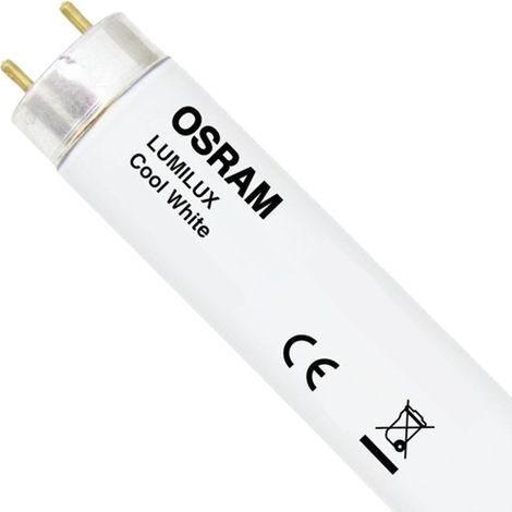 Osram – Tube fluo 44 cm 15W G13 T8 – Blanc 4000K – Flux lumineux 950 lm – Économie d'énergie jusqu'à 90% (1/10)