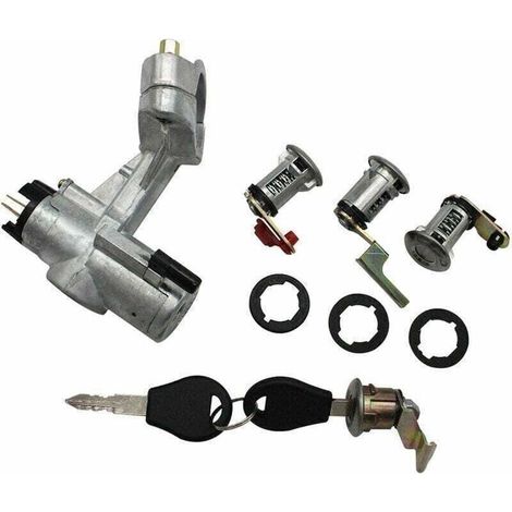 Barillet d'allumage et interrupteur pour, XU,Patrol GQ Y60 2 X Door & Barn 88-98 4 Lock Set, produit qualité supérieure, durable et fiable, matériaux sélectionnés, satisfaction garantie - (1/4)