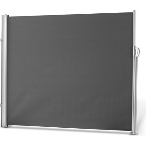 Leco ausziehbare Seitenmarkise, Aluminium-Stahlrohr-Mix, anthrazit, 180 x 300 cm (H x L) (1/5)