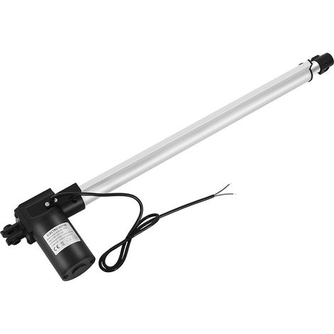 HAUTOUR Actionneur linéaire 6000N Linear Actuator 220V Actionneur linéaire électrique Ouvre-fenêtre électrique Moteur linéaire Ouvre-porte Technologie linéaire, pour tables élévatrices TV, lits de mas
