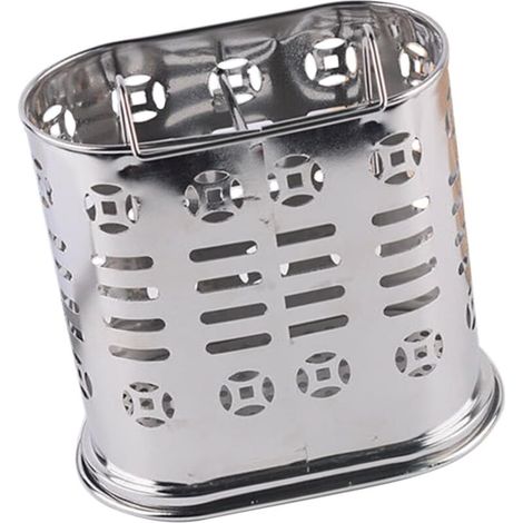 CSPARKV Porte-baguettes En Acier Inoxydable Corbeille Range-couverts Bloc Séchoir Support De Lave-vaisselle Portable Égouttoir à Vaisselle Étagère Porte-ustensiles De Cuisine Comptoir Pot (1/5)
