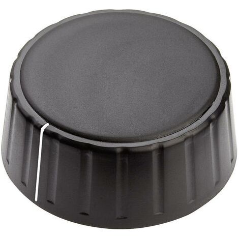Tête de bouton rotatif Mentor 4335.6001 avec pointeur noir (Ø x H) 48 mm x 19 mm 1 pc(s) S31287 (1/3)