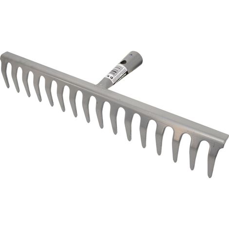 Rastrello da giardino awtools 16-zębne denti forgiati boccola saldata