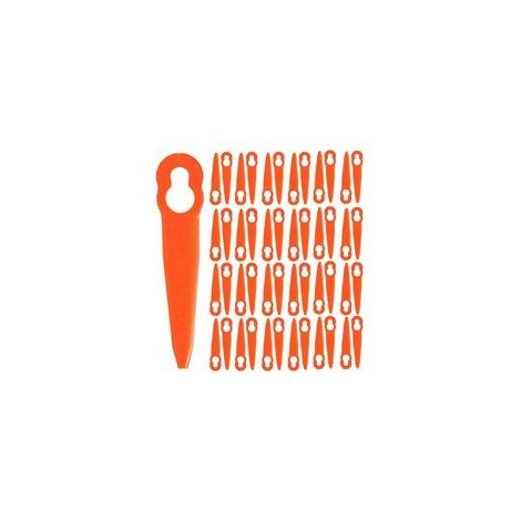 Lames de rechange en plastique pour tondeuse Stihl Polycut 22 FSA 45 FSA 57 FSE 52, Sun Joe 24VGT10 Lot de 100