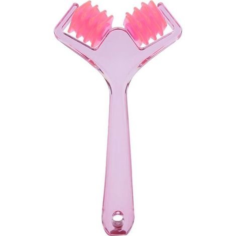Rouleau Massant Visage, Rouleau de Massage Facial Anti Double Menton Compact Léger en ABS pour Soins à Domicile et Voyage (1/5)