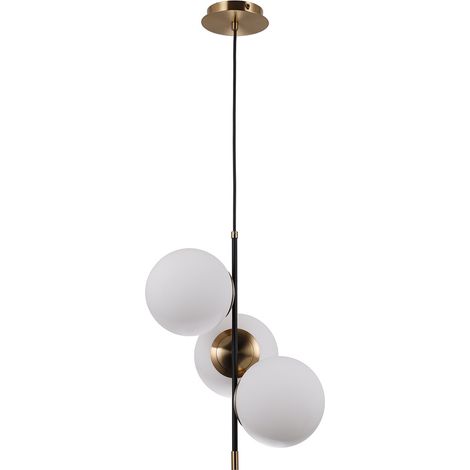 Italux Stelia Moderne 3-flammige Kugel-Pendel-Deckenleuchte, E14 (1/3)