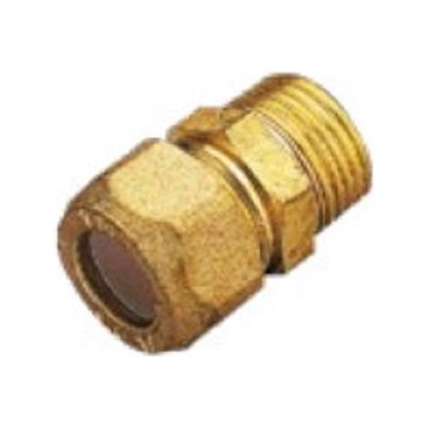 NIPPLO MASCHIO 1 BICONO 3/4"X12 PER TUBI IN RAME TIEMME 1200034