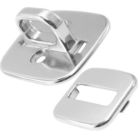 Support de Bureau pour Cadenas à Câble Argent Plaque de Base d'ancrage Anti-Vol pour Ordinateur Portable Compatible Plusieurs Modèles en Bureau Professionnel (1/5)