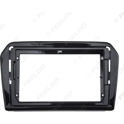 Compatible avec le cadre de mise à niveau du système de navigation Volkswagen Jetta 2012-2017, support de panneau audio-visuel grand écran Android, 9 pouces.