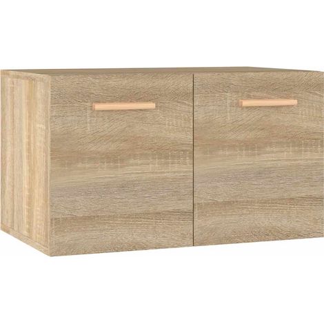 Armoire murales Design moderne, Armoire Etagère de rangement, Chêne sonoma 60x36,5x35 cm Bois d'ingénierie OIB9880E (1/5)