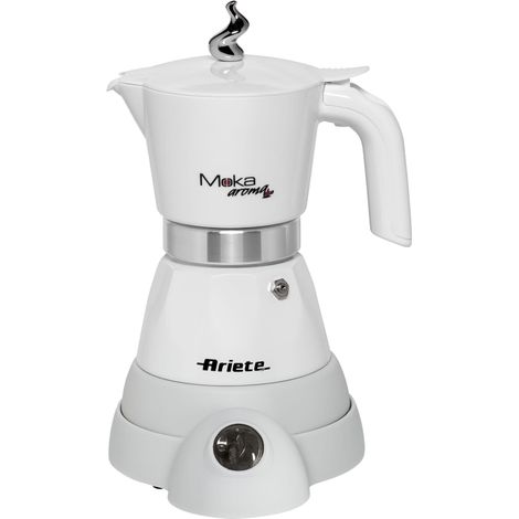 Machine à café Ariete Moka Aroma 1358 blanche 400 watts