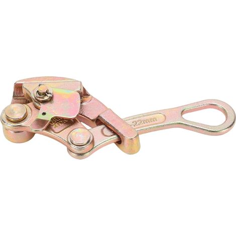 Pince à câble 2 tonnes (4 400 lb), outil de traction et de tension multifonctionnel avec verrou pivotant (2T) pour câbles de 4 à 22 mm