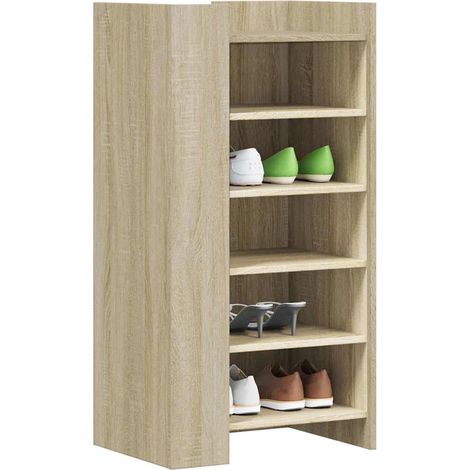 Schuhschrank Sonoma-Eiche 52x37,5x100 cm Holzwerkstoff