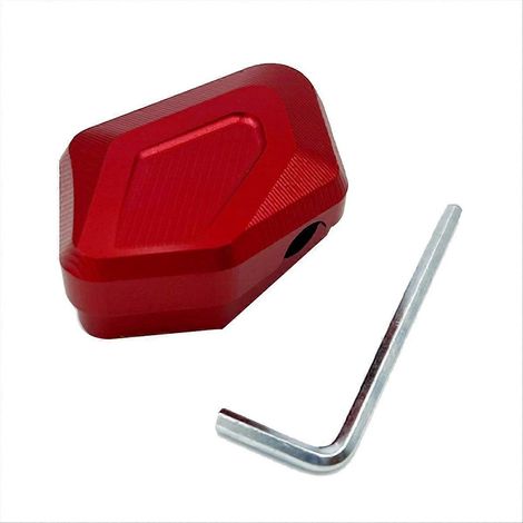 Colonne de support auxiliaire pour moto compatible avec C400GT, rouge (1/5)