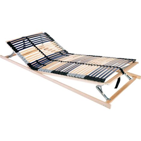 Bett-Lattenrost Braun 80 x 190 cm Massivholz Buche