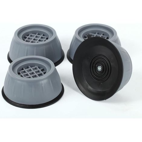 4er-Pack rutschfeste, saugfähige Waschmaschinen-Pads, 8 cm Erhöhung, universeller, robuster Kühlschrank-Trommelboden