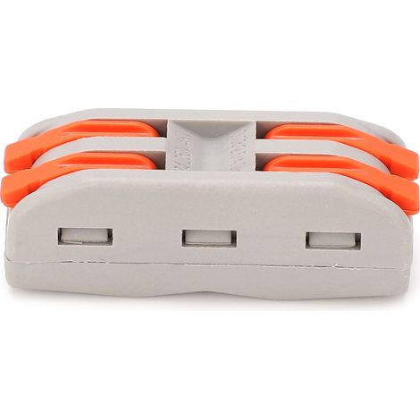 5Pcs Connecteur Rapide SPL-2 pour Câbles Rigides et Souples, Bloc de Jonction avec Pinces (1/5)