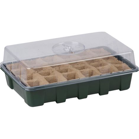 KINZO Garden Pots de culture, 2x12 cellules