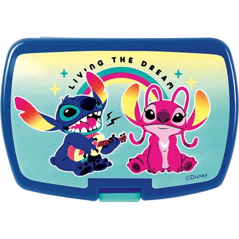 Disney Lilo Et Stitch Boite Goûter En Plastique Réutilisable (1/4)