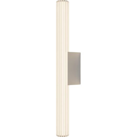 Applique Linea cromata vetro 61cm IP44 LED 12W CCT (1/5)