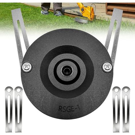 Lames De Rechange Pour Coupe-Bordure, 4Pcs Lames Métal Coupe Bordure Pour Einhell, Lam De Rechange En Acier Inoxydable Avec Protection De Dessous De Caisse, Compatible Avec Einhell GE-CT 18 LI (1/5)