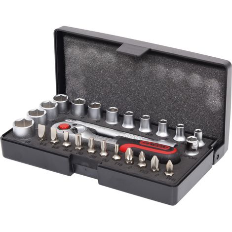 Kstools – Coffret multi-outils 26 pcs – Acier chrome-vanadium – Système FlankTraction pour accès facile – Angle de retour 5° (1/3)