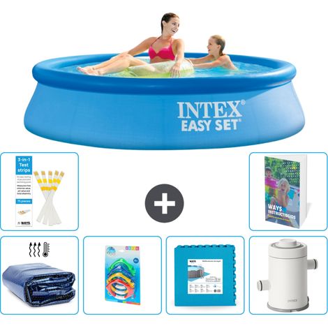Easy Set Pool Rund - 244x61 cm - 7-teilig S55