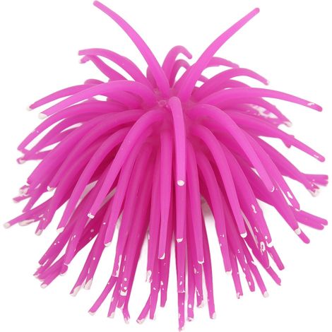 Corail lumineux artificiel, décoration de corail sûre, belle et durable pour aquariums, violet (1/5)