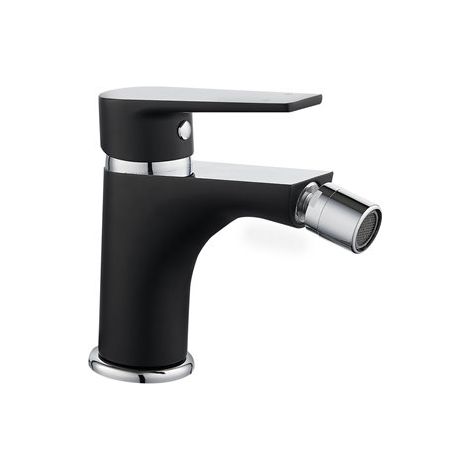 Miscelatore bidet serie Artic nero