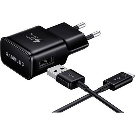 Caricabatterie CA a ricarica rapida Samsung EP-TA20 nero (1/5)