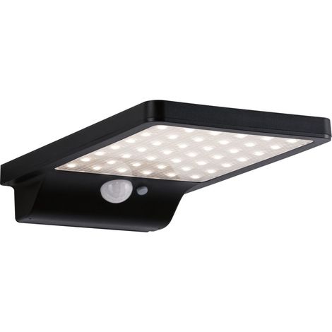 Paulmann Outdoor Solar Wandleuchte Solveig schwarz warmweiß Bewegungsmelder Wandleuchte (1/5)