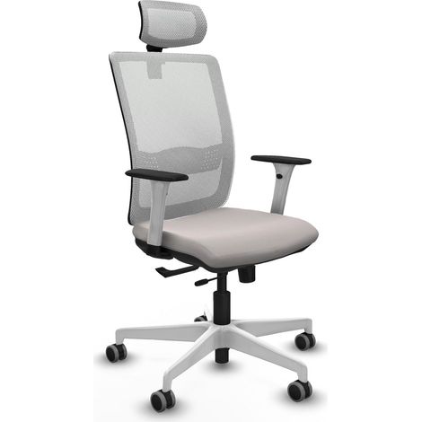 Silla de oficina piqueras y crespo Haches blanco ruedas 65 mm (1/2)