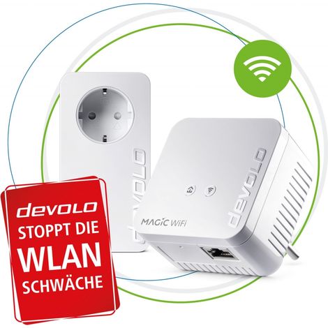 Devolo Magic 1 WiFi mini Starter Kit Weiss Magic