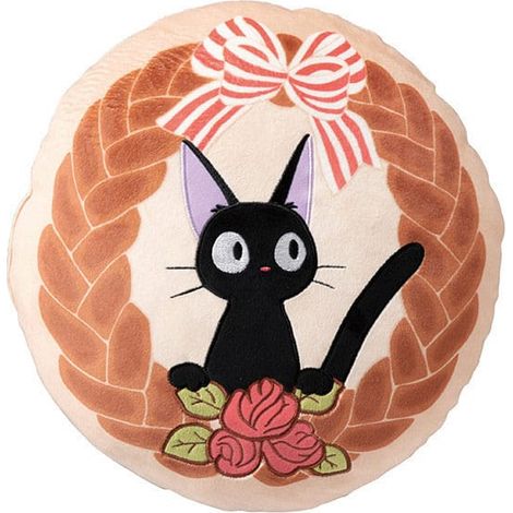 KIKI LA PETITE SORCIÈRE OREILLER JIJI COURONNE DE PAIN 35 X 35 CM MARUSHIN 1145009600