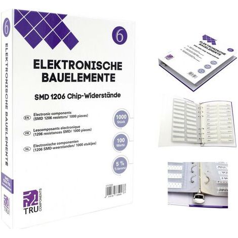 ALBUM D'ASSORTIMENT TRU COMPONENTS T1806P016 TC-6869412 1 PC(S) (1/4)