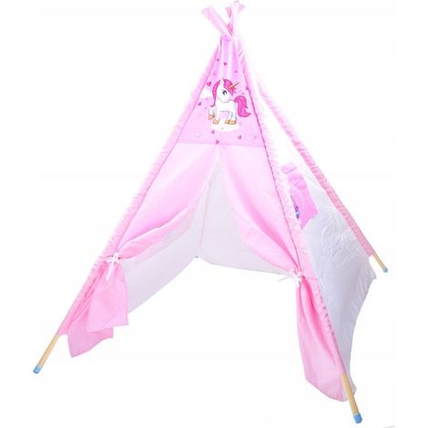 Pink Unicorn Wigwam Tipi Zelt ZA3555
