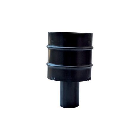 C FUMAIOLO A BOTTE INOX VERNICIATO D 8 CM