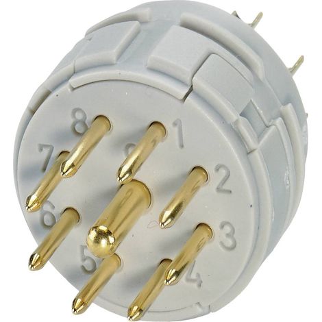 Inserti contatti con contatti saldati adatti alle serie RC, UC e TC 1594887 RC-09P1N120000 Phoenix Contact Contenuto: 1 (1/2)