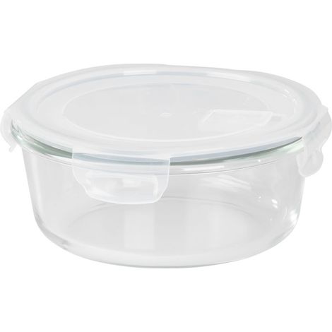 Dose MagicHome, Glas, rund, 950 ml, mit Deckel, mit Entlüftungsventil (1/3)