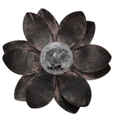 Éclater La Lampe De Lotus Décoration En Verre Fleur Lumière Craquelé Globe Lampes Solaires Lumières Solaires Lumière (1/4)
