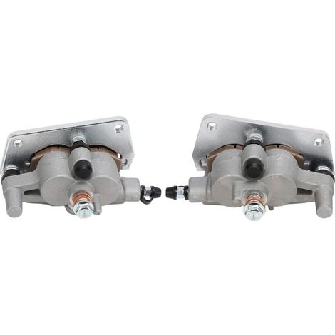 2PCS Front rocker brake with pads left to right Enhanced safety S3 2580T 01 0 for YFZ450 YFZ450R YFZ450X 2004-2020. (1/5)