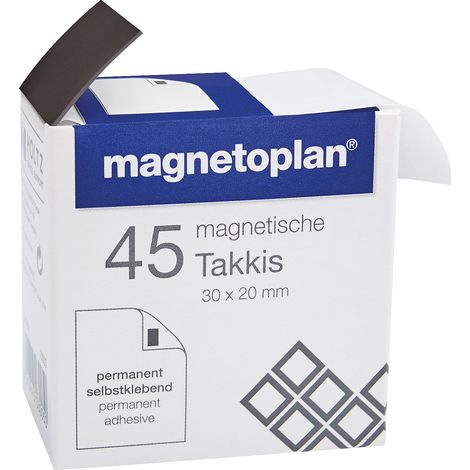 magnetoplan 177414 magnetoplan Coins magnétiques L x l 30 (1/5)
