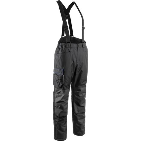 Arbeitshose mit Wattierung MARMOTTE - Schwarz 3XL - FR (58/60) (1/3)